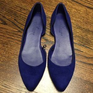 American Eagle Blue Flat Size 6.5 Never Warn